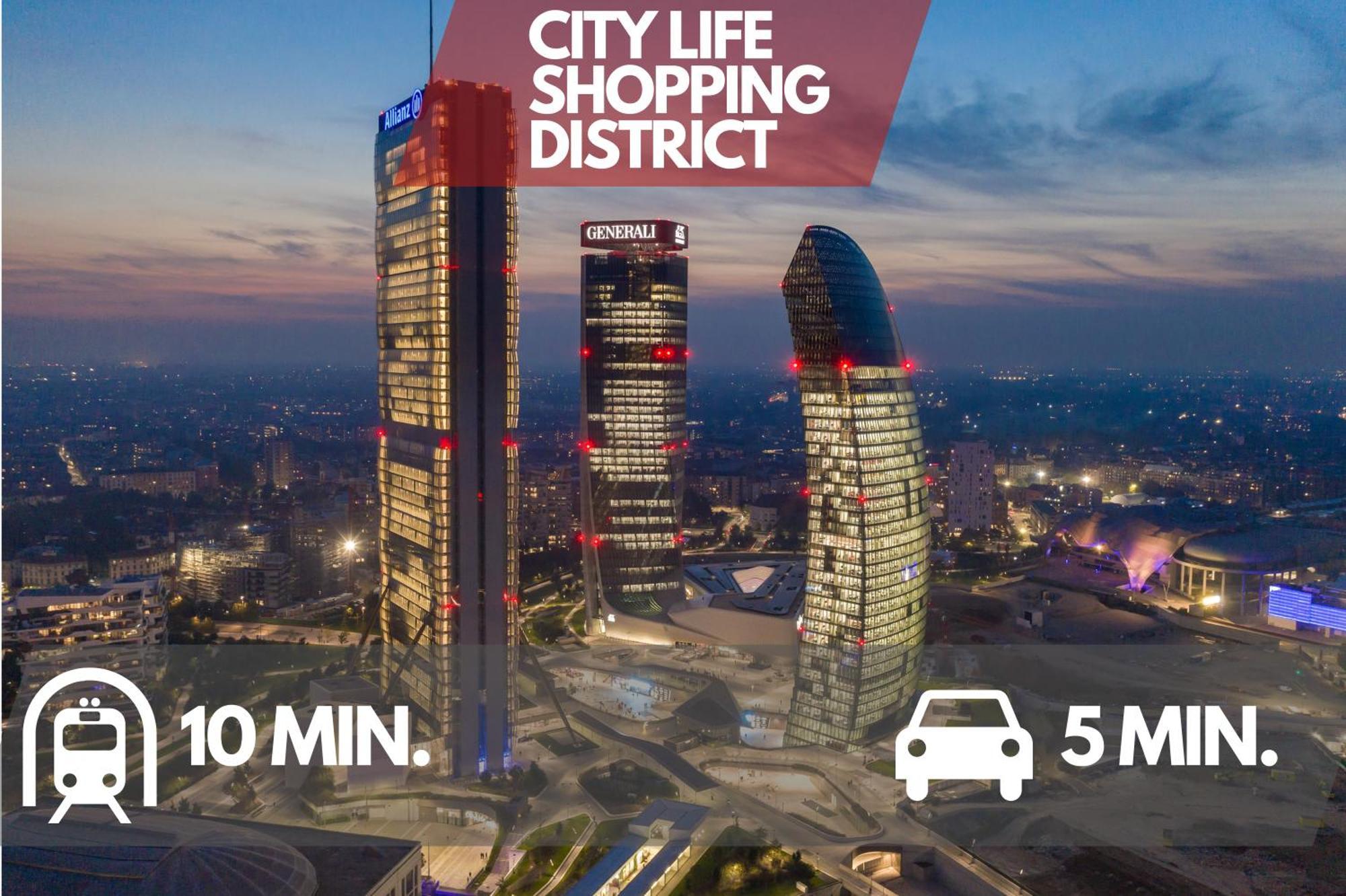 Citylife, Sempione, Close To Metro M5 Милано Екстериор снимка